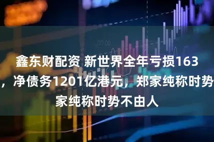 鑫东财配资 新世界全年亏损163亿港元，净债务1201亿港元，郑家纯称时势不由人